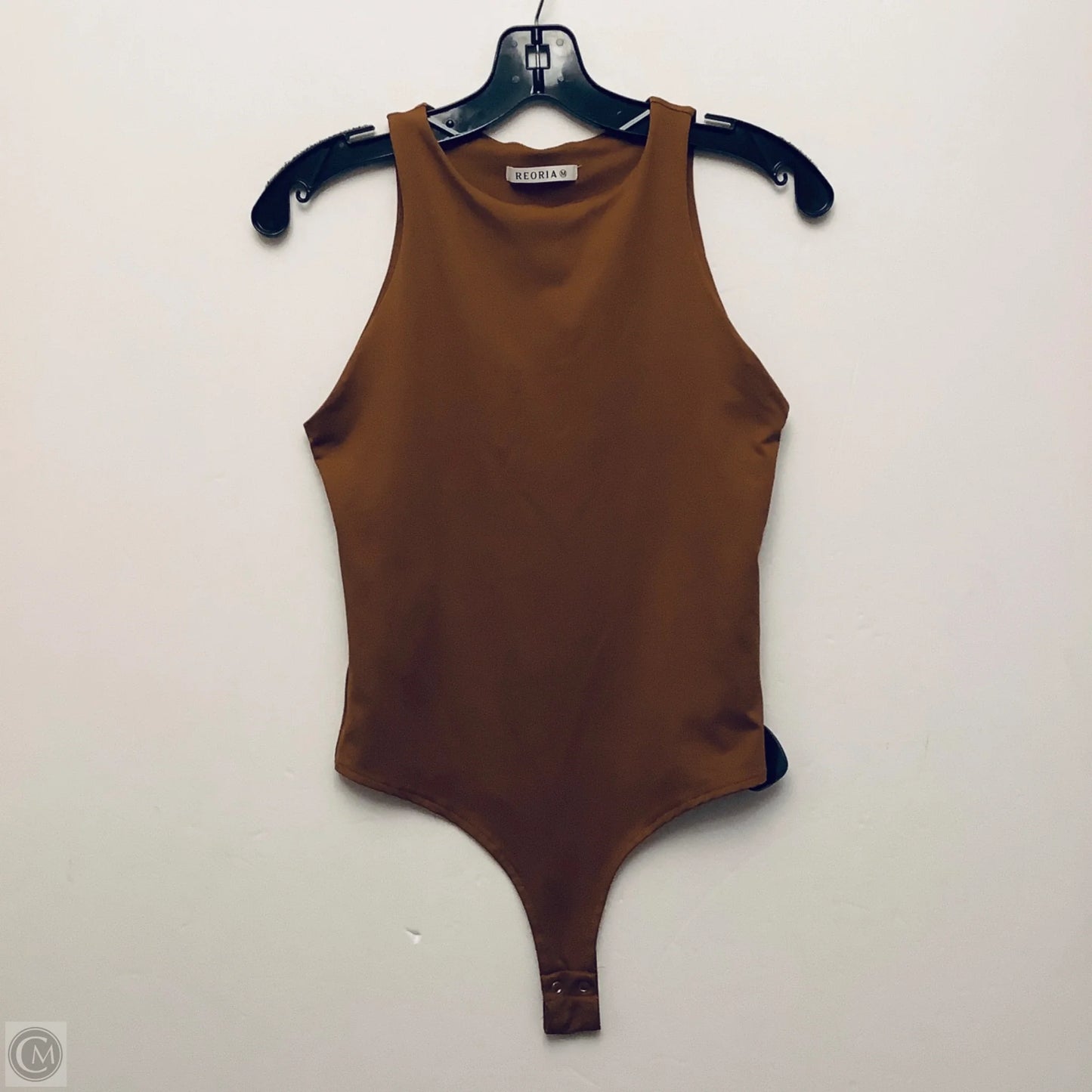 Top Sleeveless By Clothes Mentor In Brown, Size: M