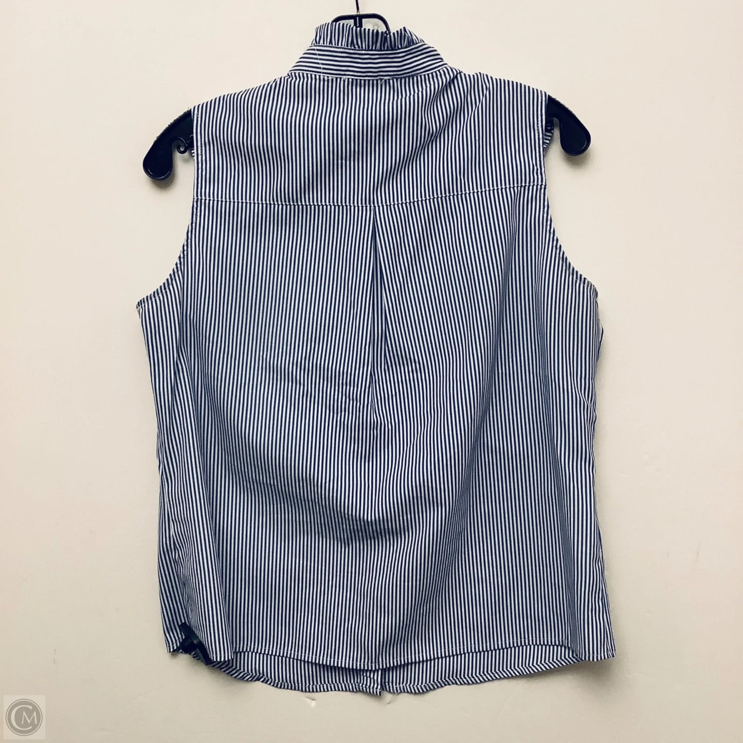 Top Sleeveless By Shein In Striped Pattern, Size: L