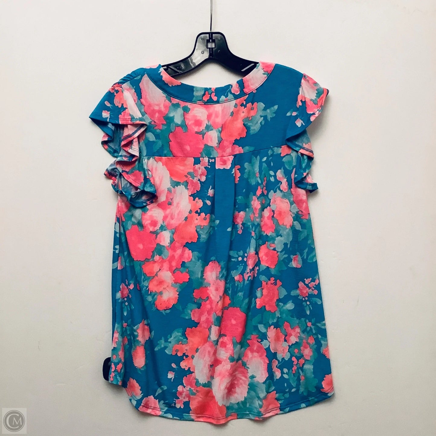 Top Sleeveless By Clothes Mentor In Floral Print, Size: M