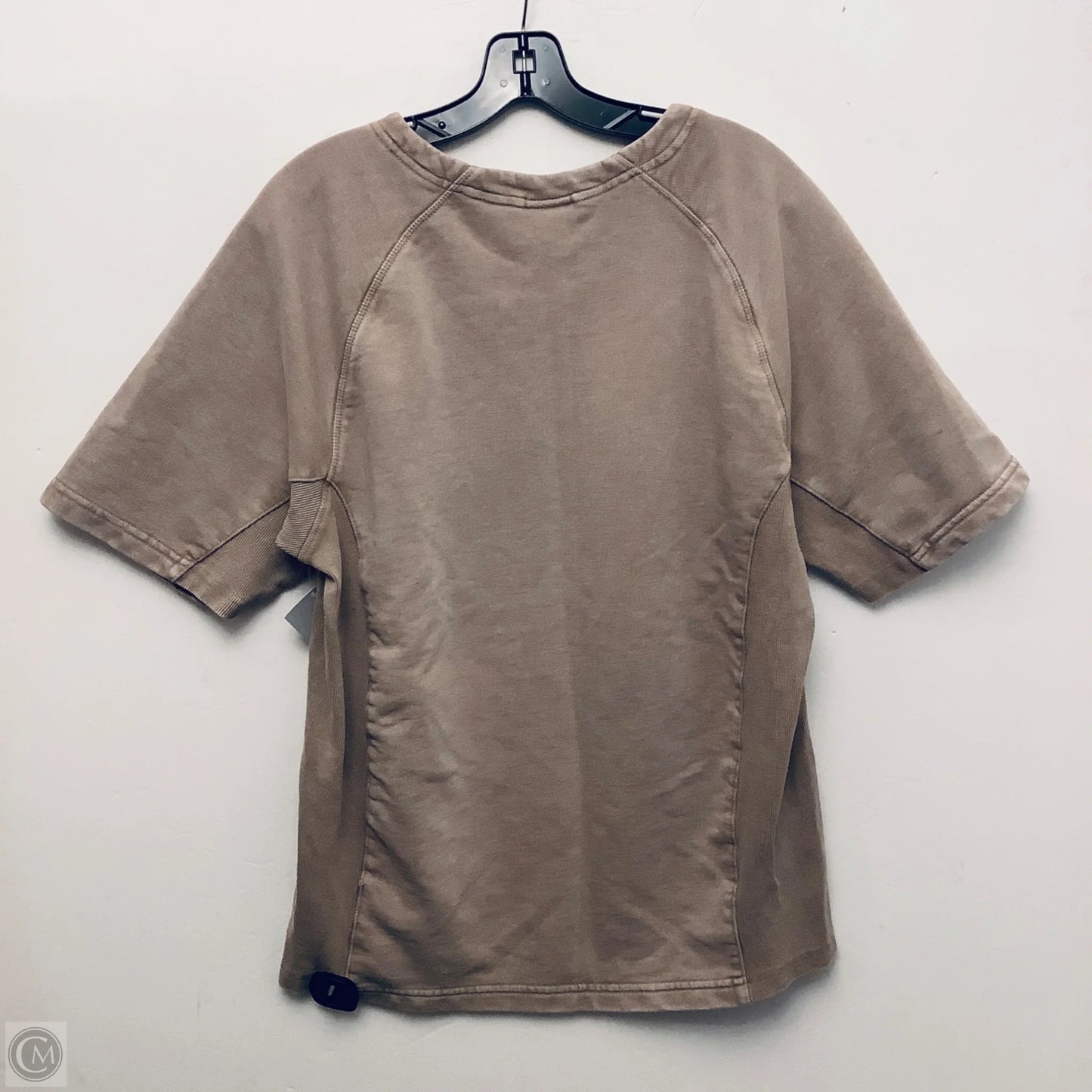Top Short Sleeve By Gym Shark In Brown, Size: M