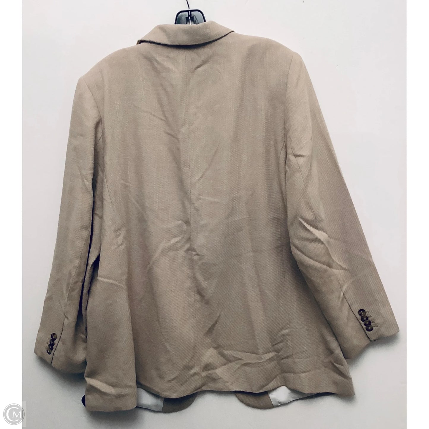 Blazer By H&m In Tan, Size: Xl
