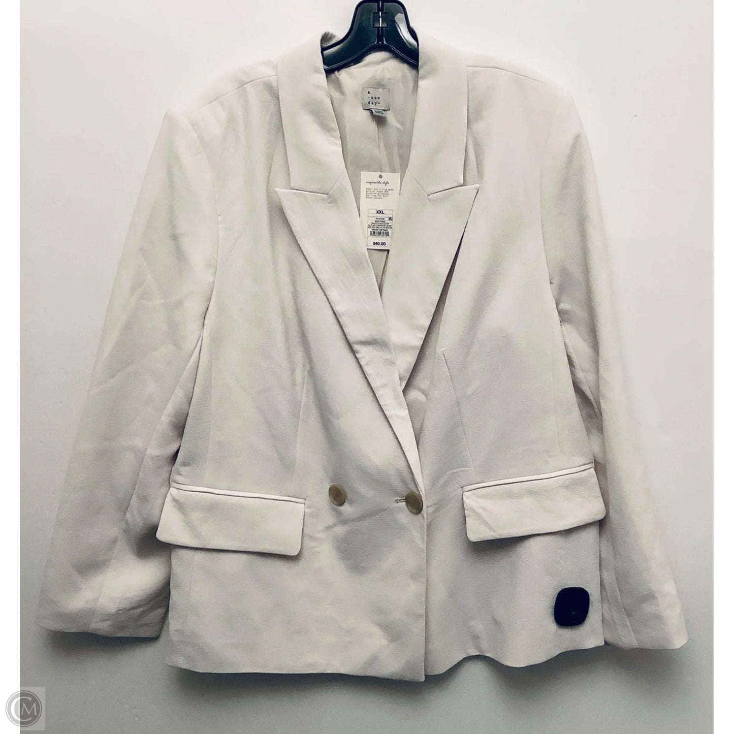Blazer By A New Day In Tan, Size: Xxl