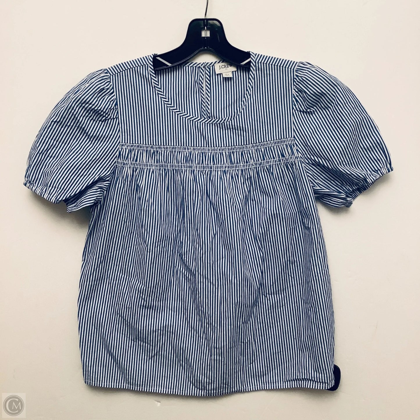 Top Short Sleeve By J. Crew In Striped Pattern, Size: Xs