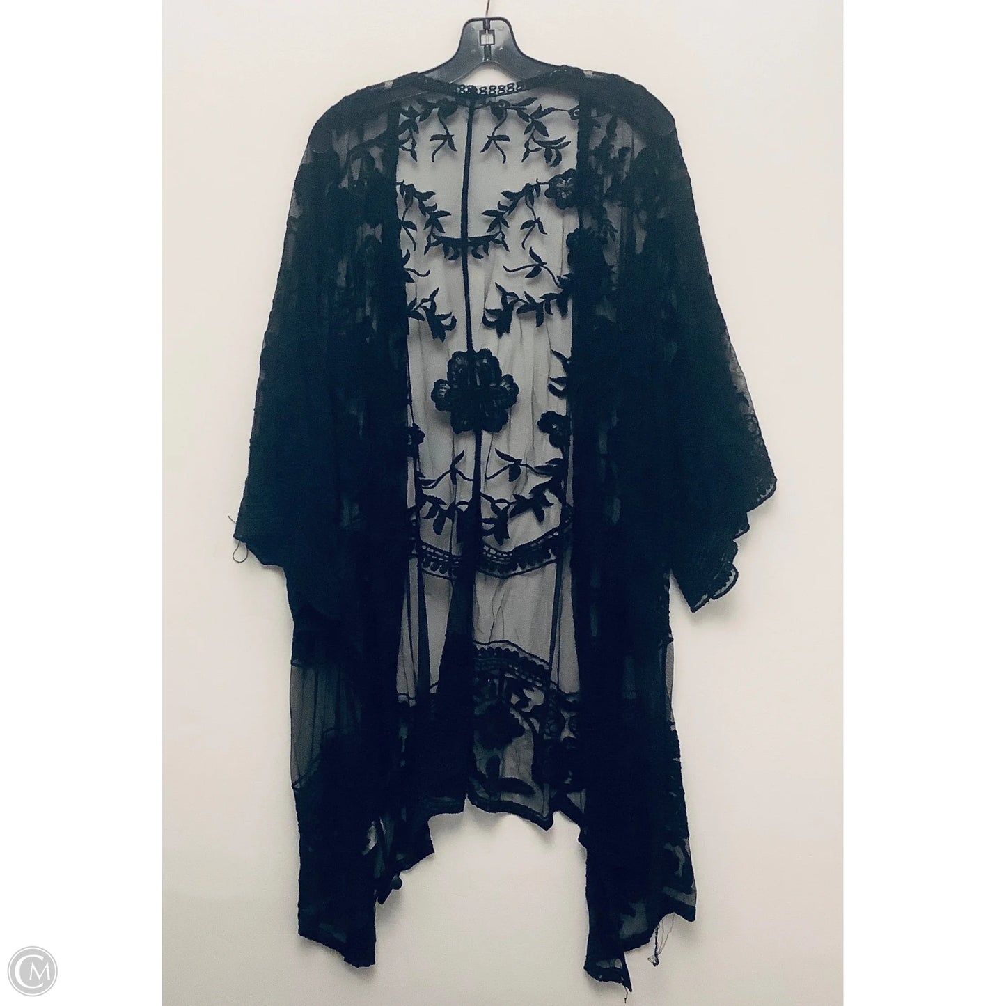 Kimono By She + Sky In Black, Size: Osfm