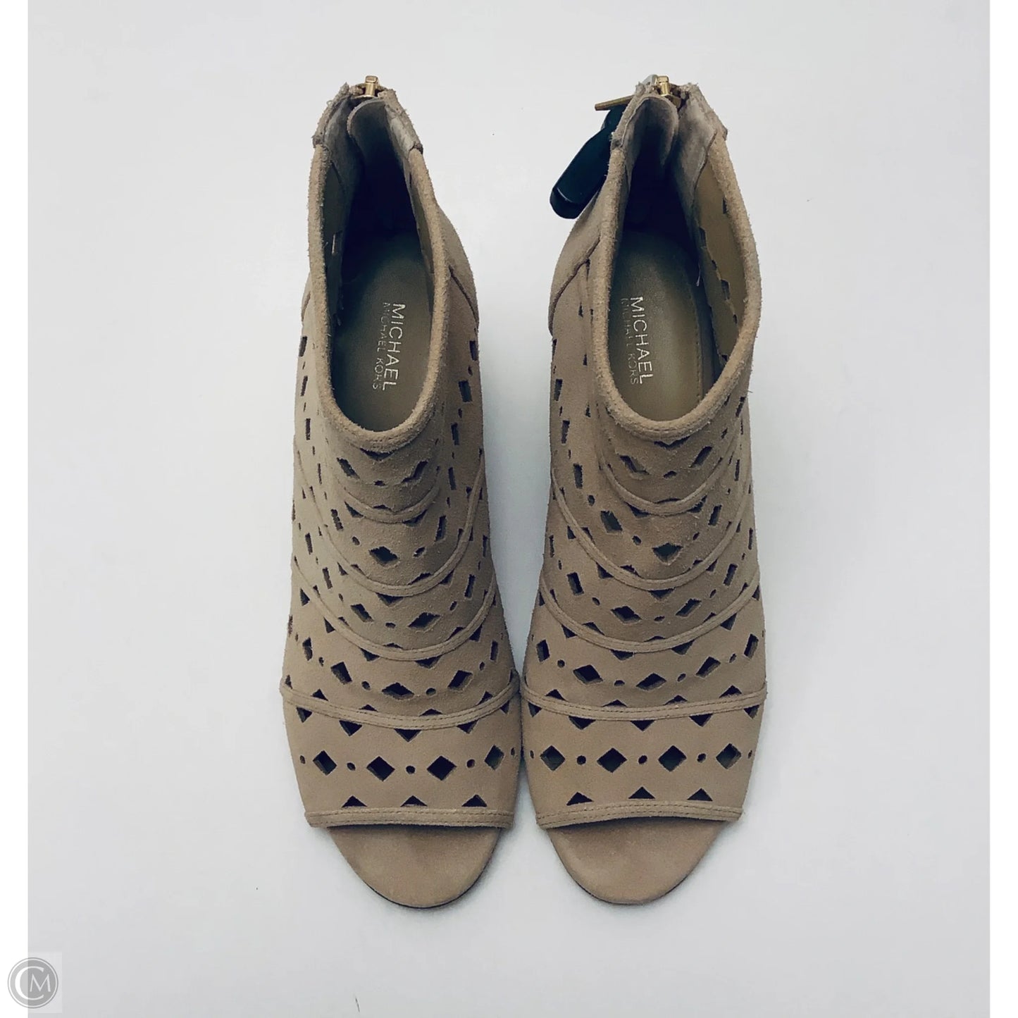 Shoes Designer By Michael Kors In Brown, Size: 9.5
