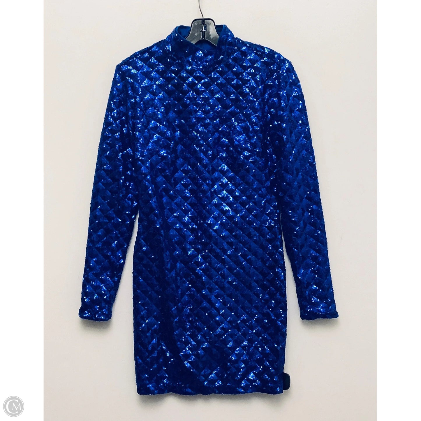 Dress Party Short By Fashion Nova In Blue, Size: M