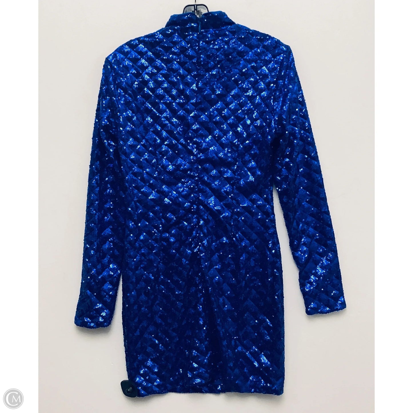 Dress Party Short By Fashion Nova In Blue, Size: M