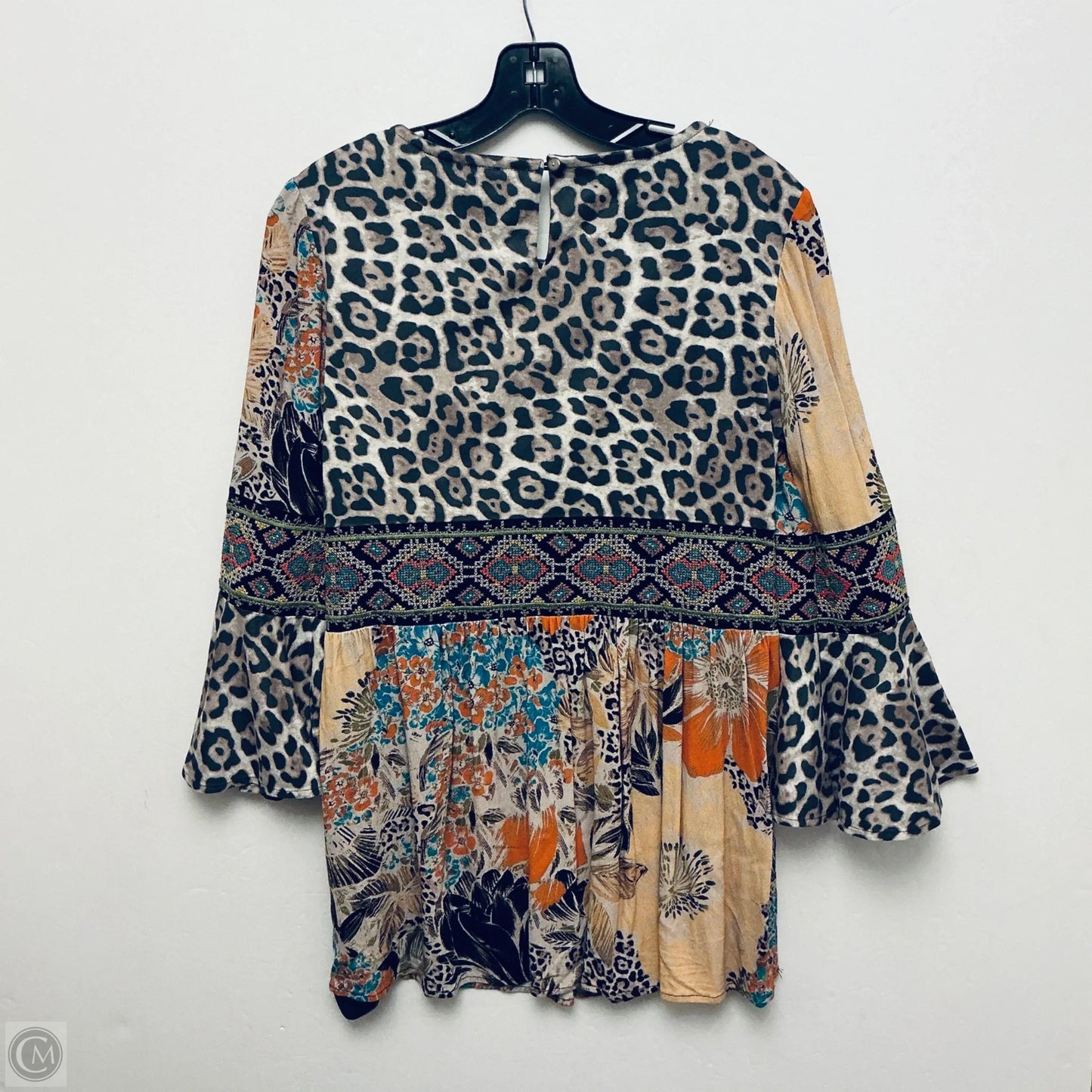 Top Long Sleeve By Sharon Young In Multi-colored, Size: Xs