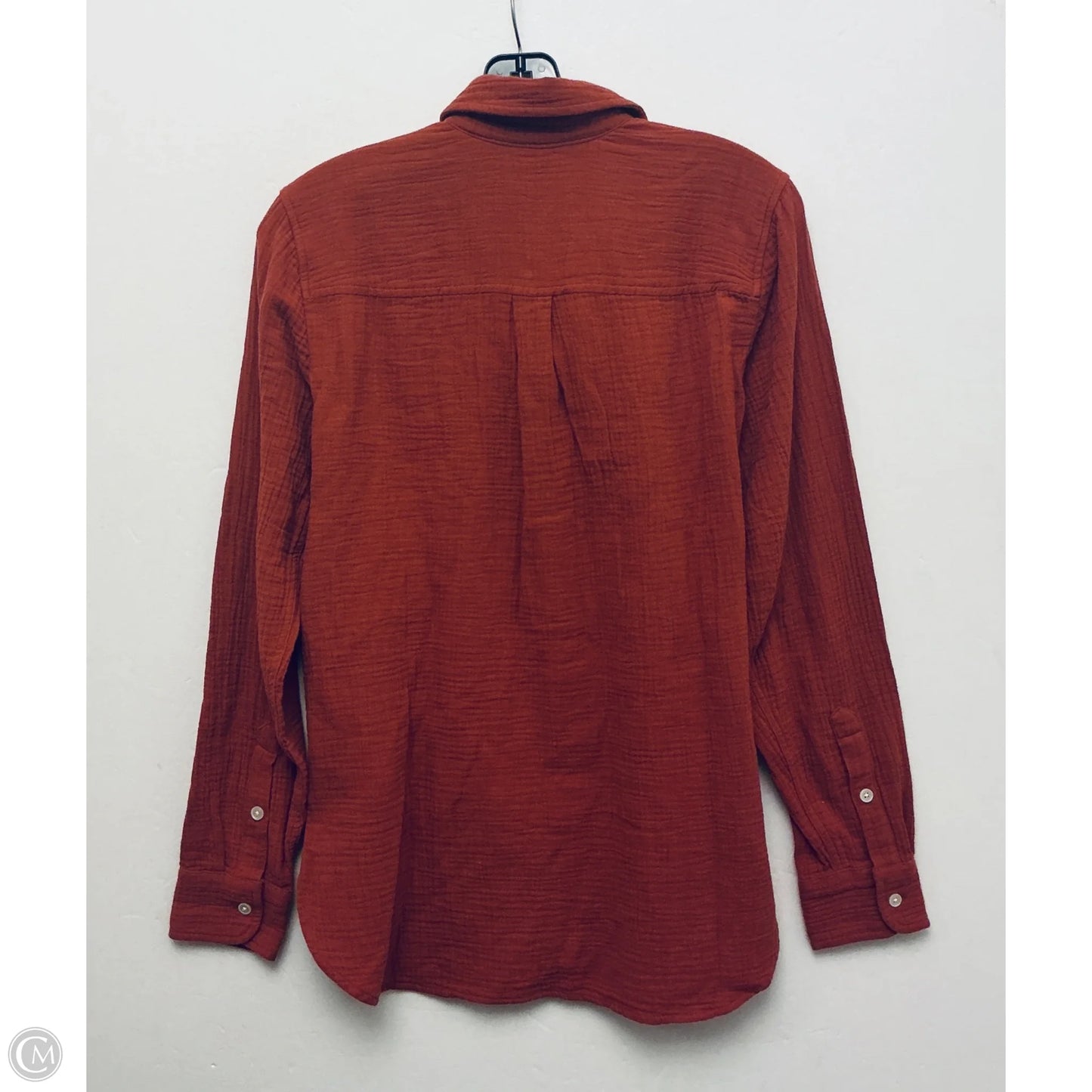 Top Long Sleeve By J. Crew In Orange, Size: Xs