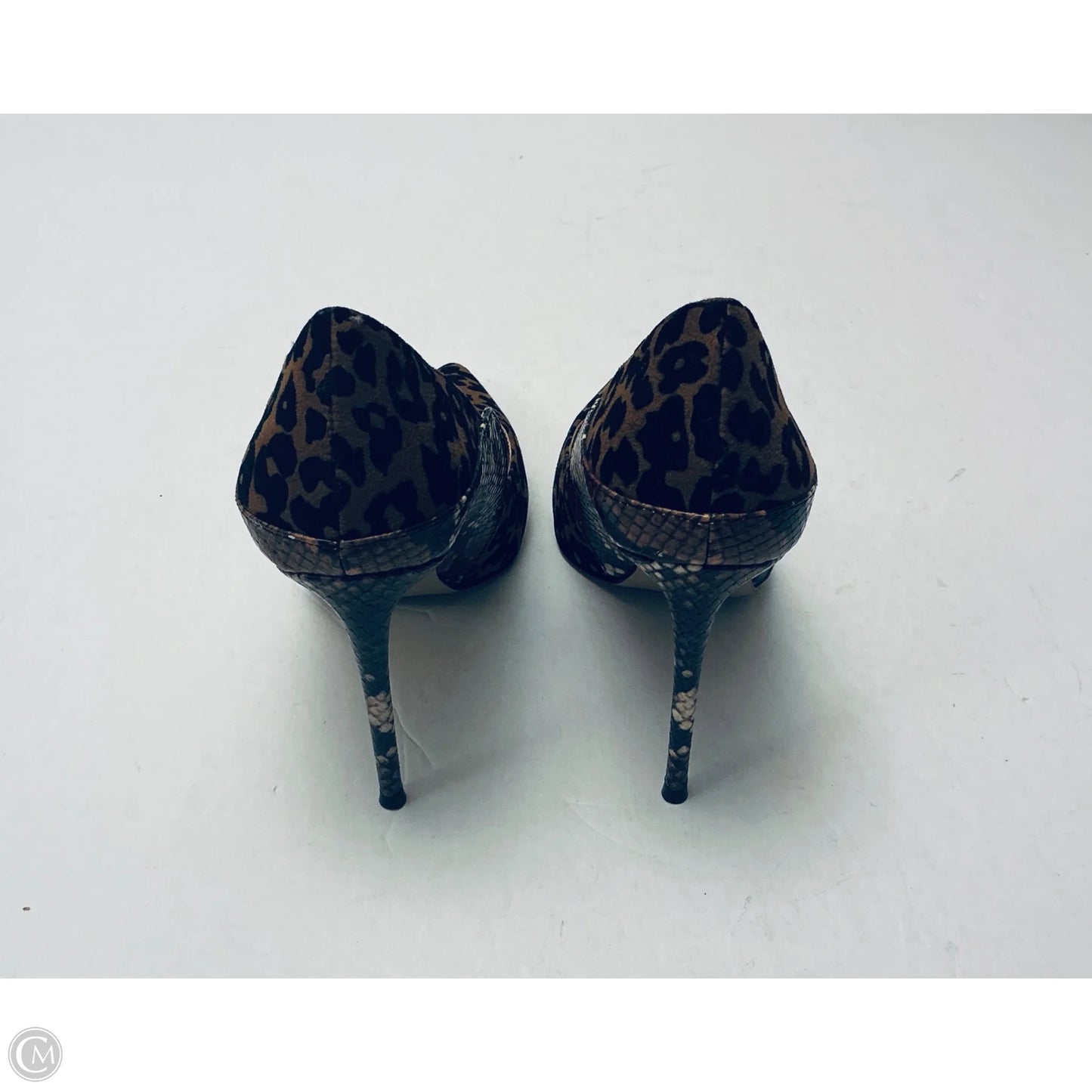 Shoes Heels Stiletto By Steve Madden In Snakeskin Print, Size: 7.5