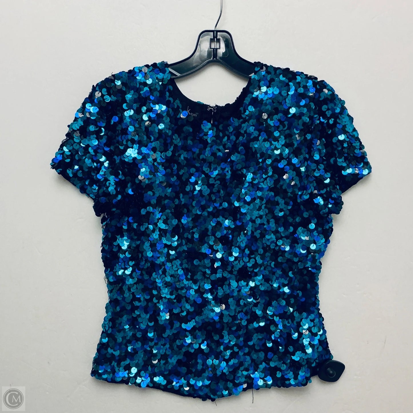 Top Short Sleeve By lourence kozar In Blue, Size: M