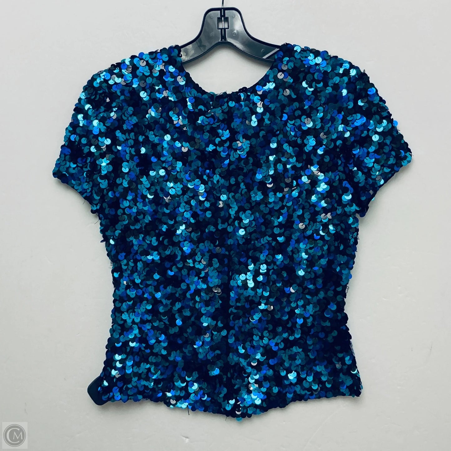 Top Short Sleeve By lourence kozar In Blue, Size: M