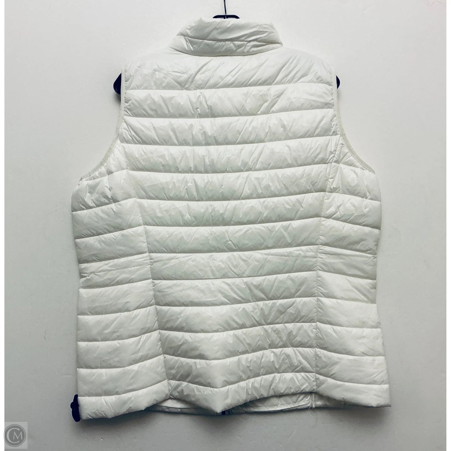 Vest Puffer & Quilted By Clothes Mentor In White, Size: Xl