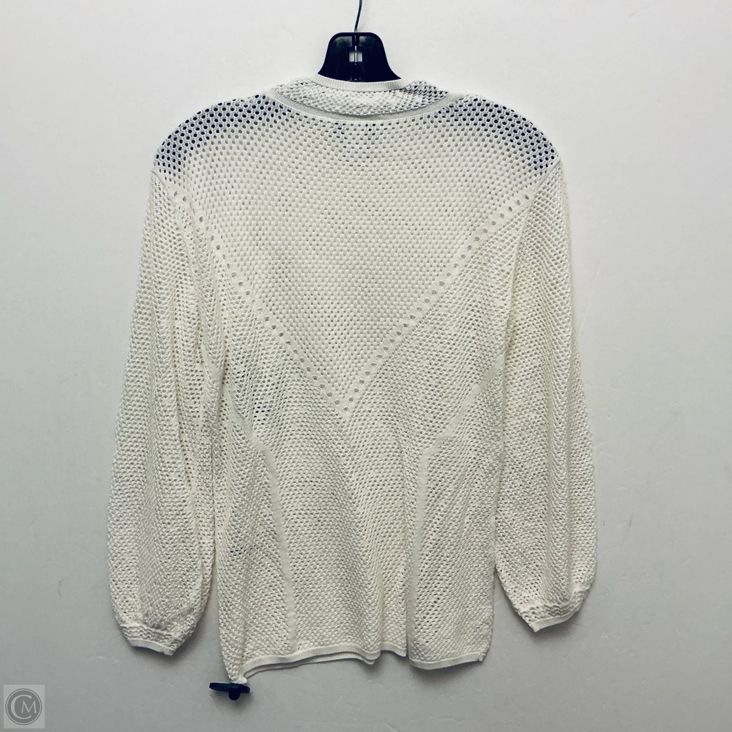 Top Long Sleeve By White House Black Market In White, Size: S