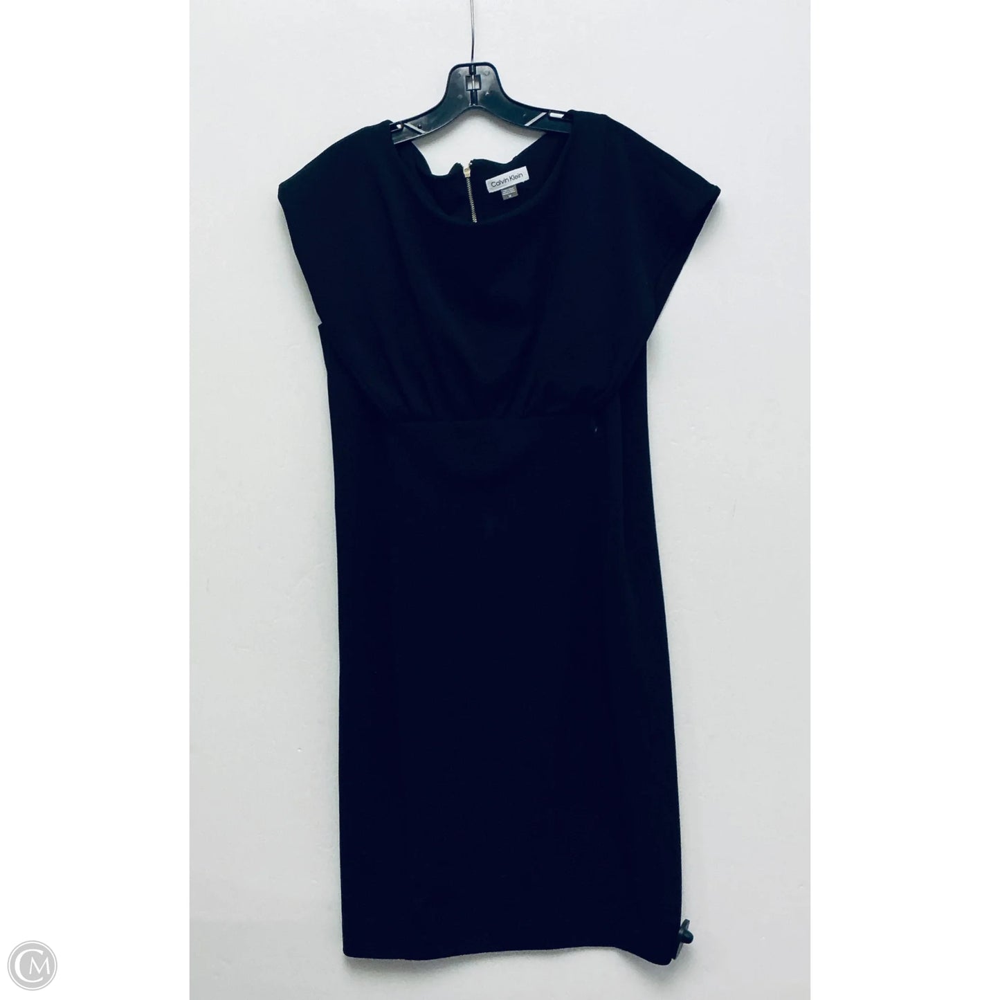 Dress Work By Calvin Klein In Black, Size: Xl