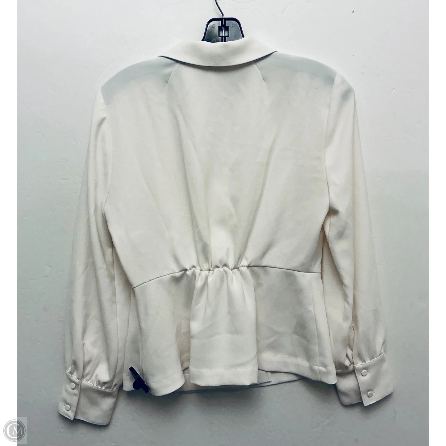 Top Long Sleeve By J. Crew In White, Size: S