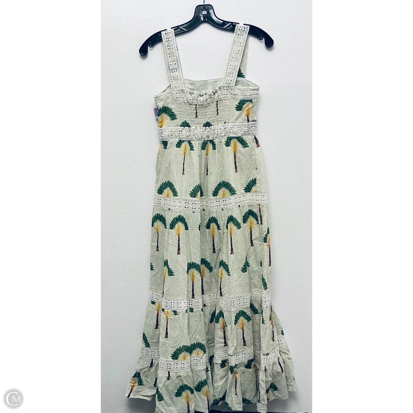 Dress Casual Midi By Calypso St Barth In Green, Size: Xs