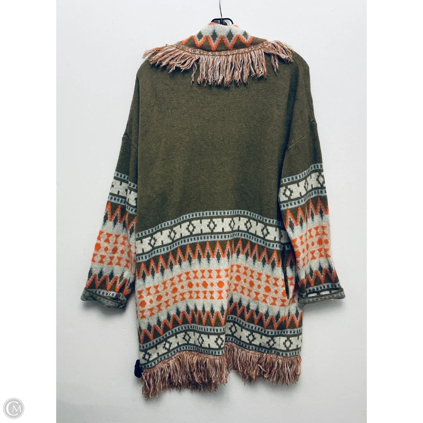 Sweater Cardigan By Vanilla Bay In Multi-colored, Size: S