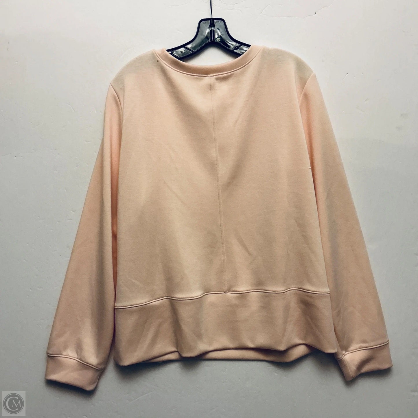 Sweatshirt Crewneck By Clothes Mentor In Peach, Size: Xl