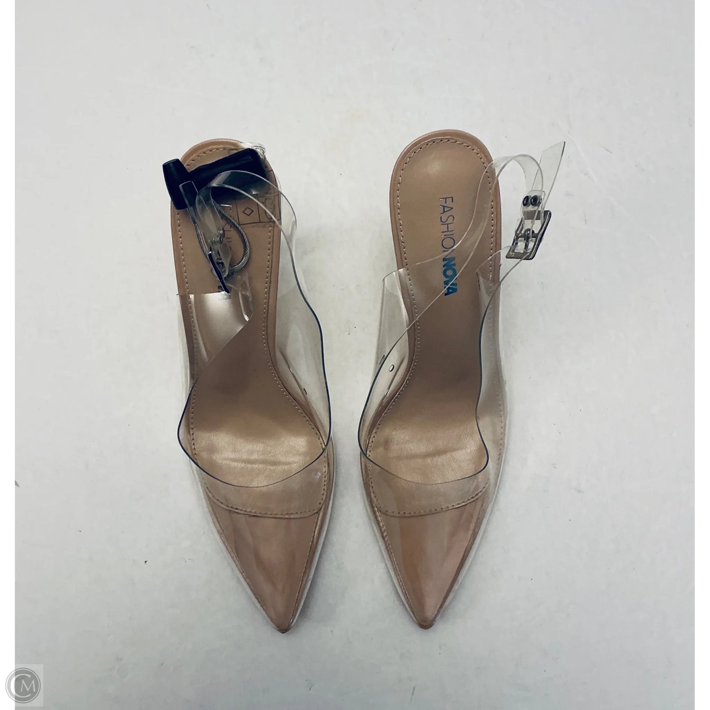 Shoes Heels Stiletto By Fashion Nova In Clear, Size: 8