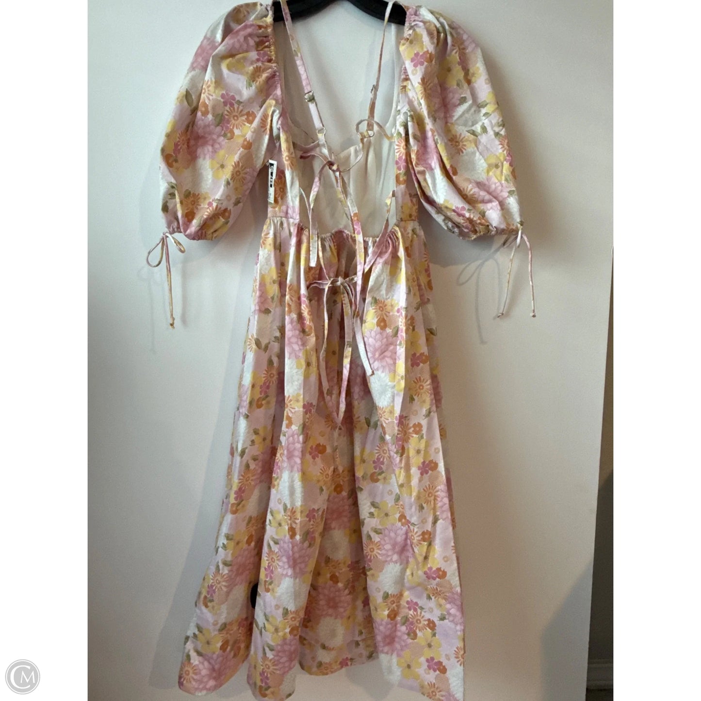 Dress Casual Midi By For Love & Lemons In Floral Print, Size: Xs