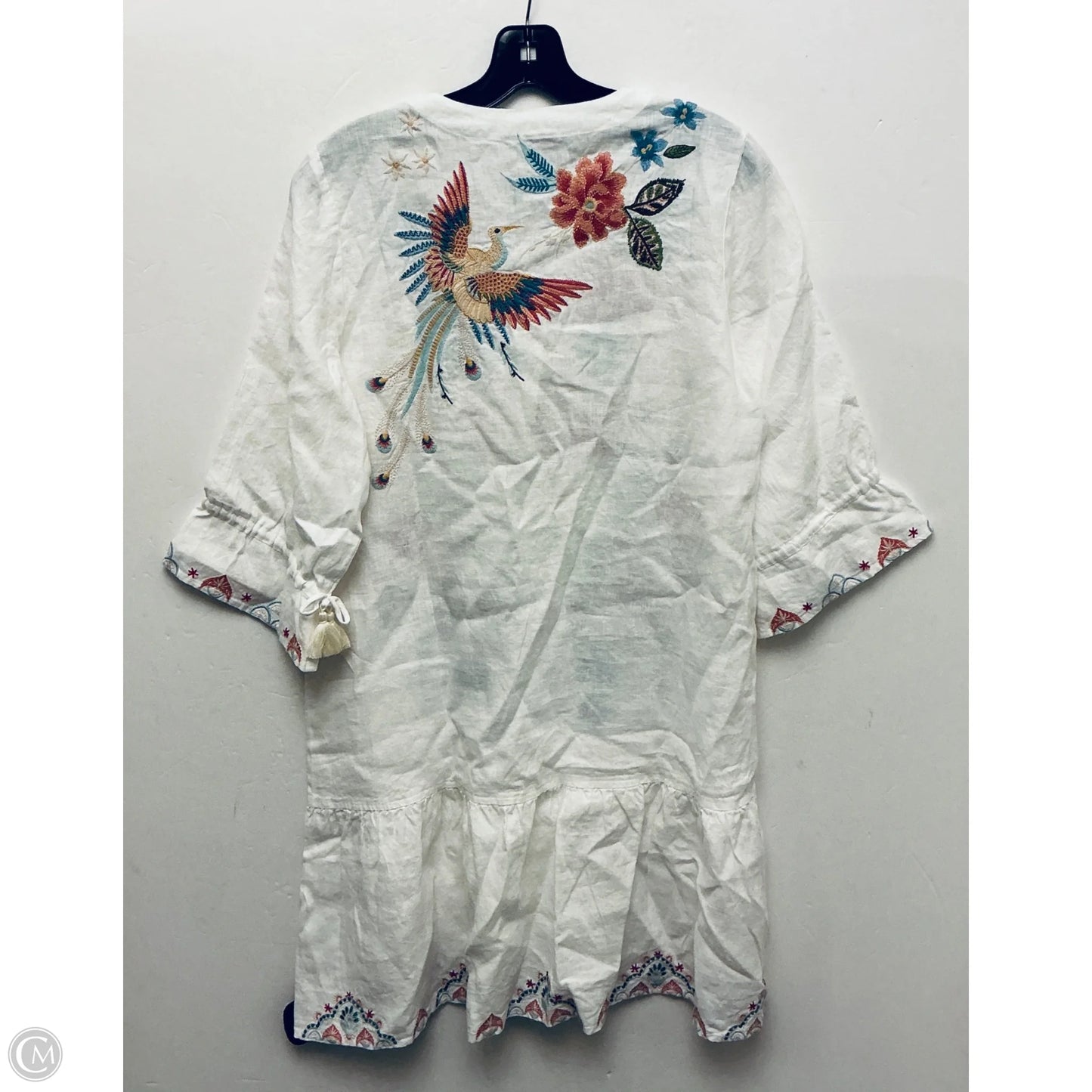 Dress Casual Short By Johnny Was In White, Size: M