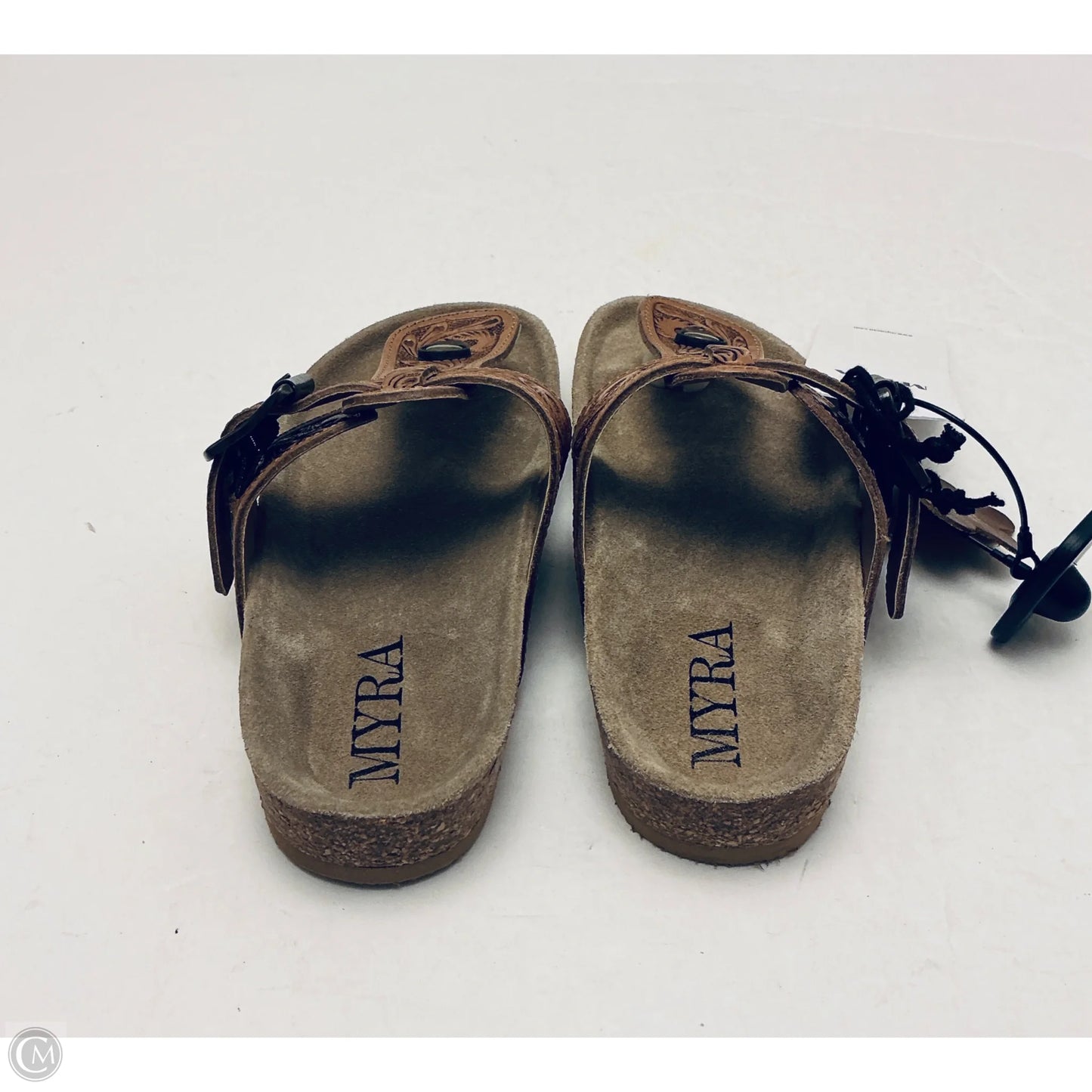 Sandals Flats By Myra In Brown, Size: 6
