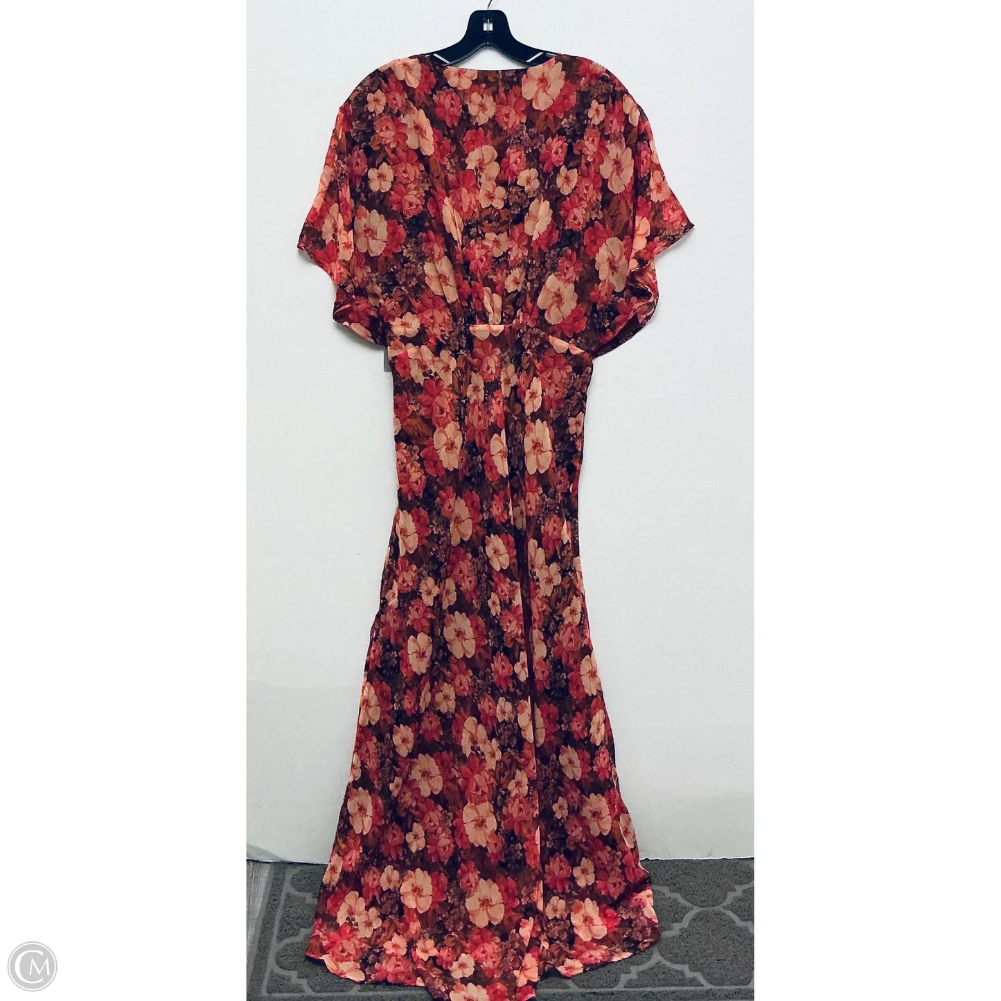 Dress Casual Maxi By Vici In Floral Print, Size: Xl