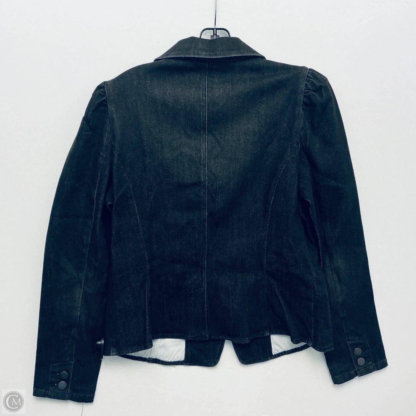 Jacket Denim By Inc In Black, Size: L
