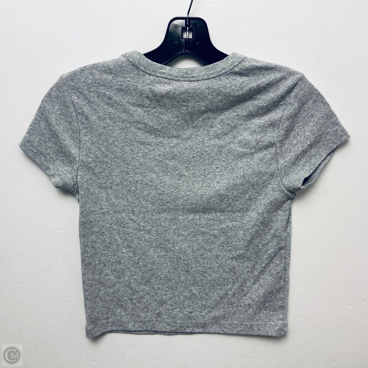 Top Short Sleeve Basic By Abound In Grey, Size: M