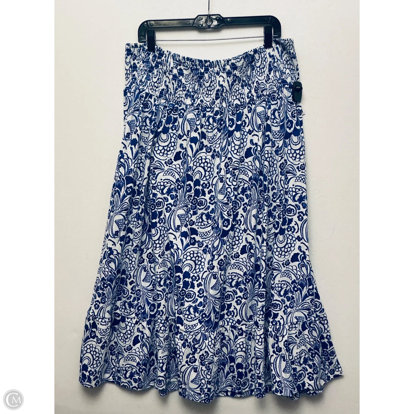 Skirt Maxi By Tommy Hilfiger In Blue, Size: Xl