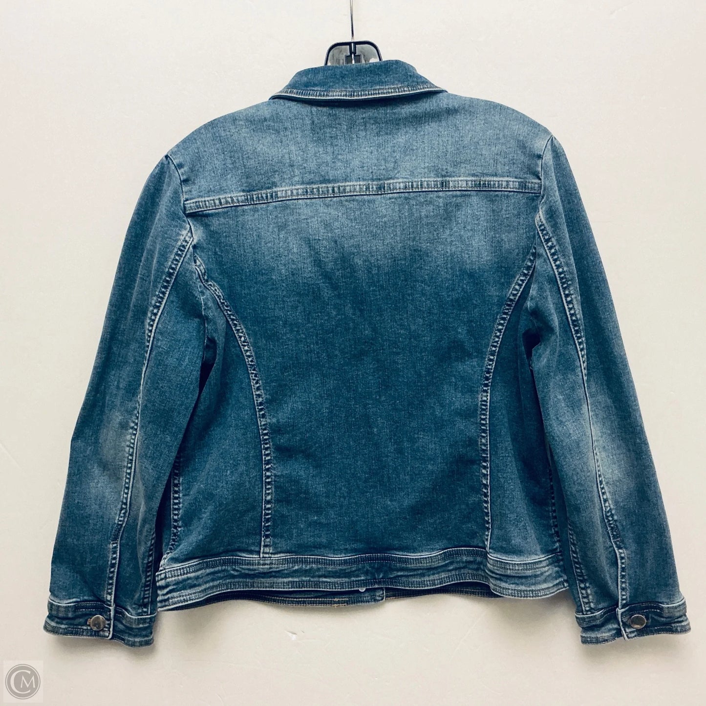 Jacket Denim By Soft Surroundings In Blue, Size: Lp