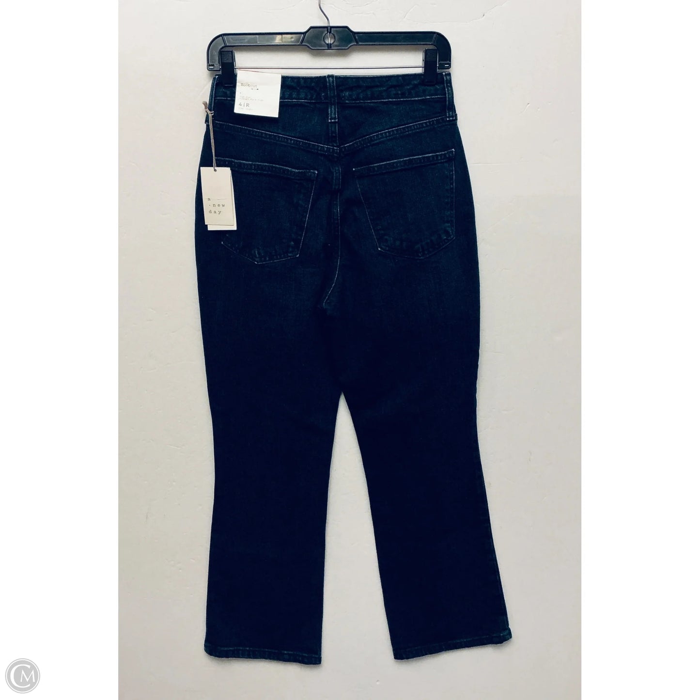 Jeans Boyfriend By A New Day In Navy, Size: 4