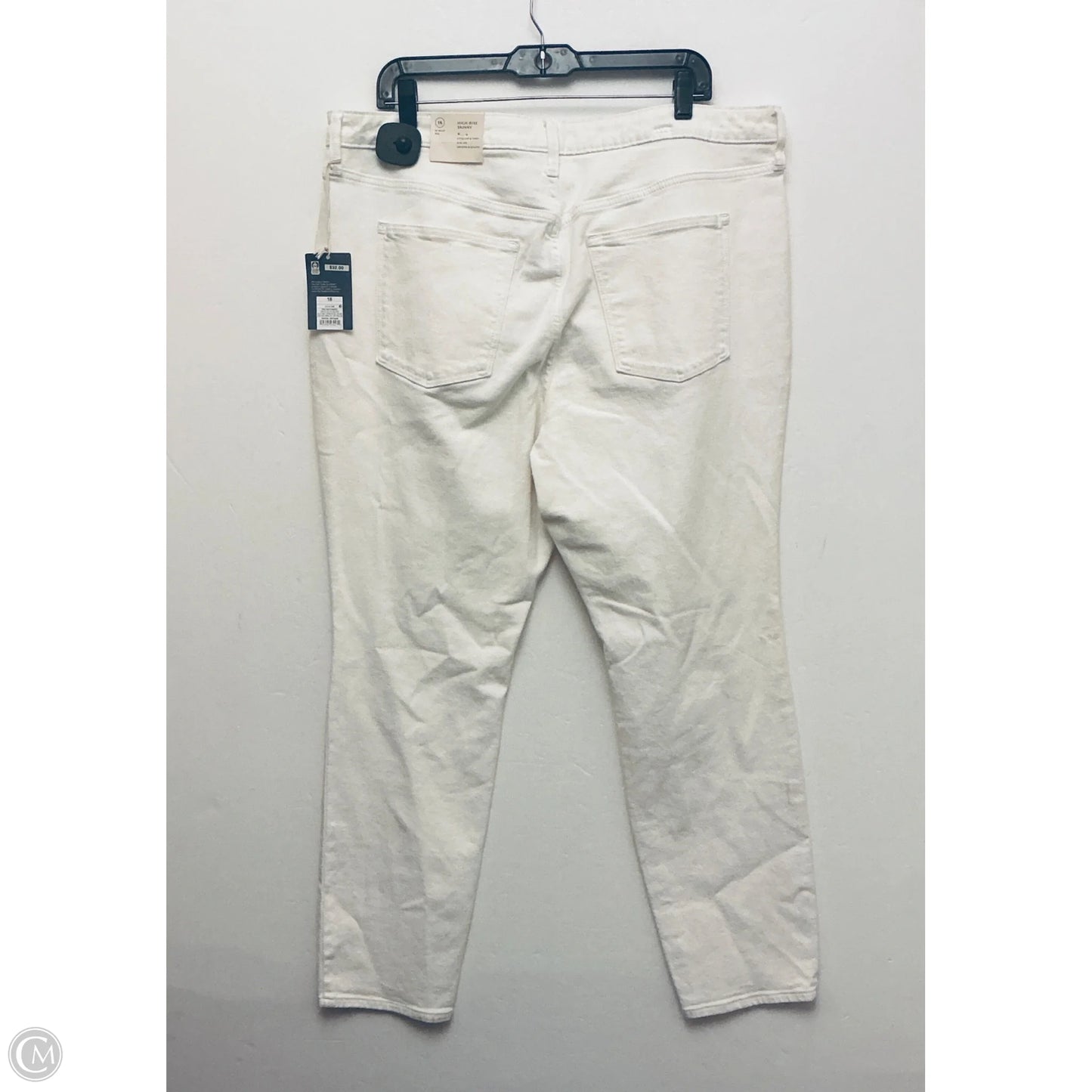 Jeans Wide Leg By Universal Thread In White, Size: 18