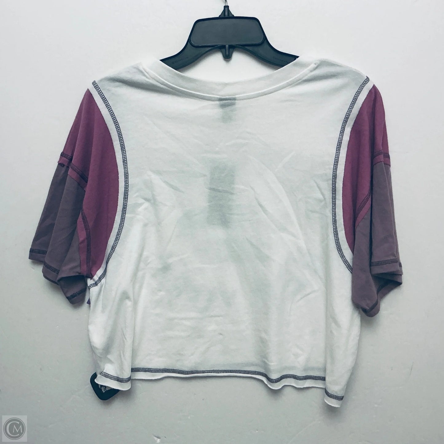 Top Short Sleeve By Wild Fable In Purple, Size: M