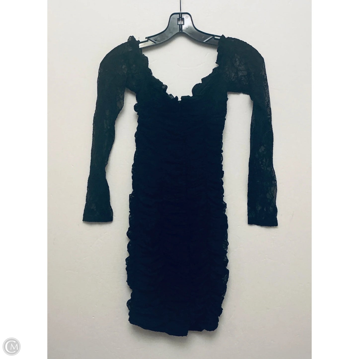 Dress Casual Midi By Forever 21 In Black, Size: S
