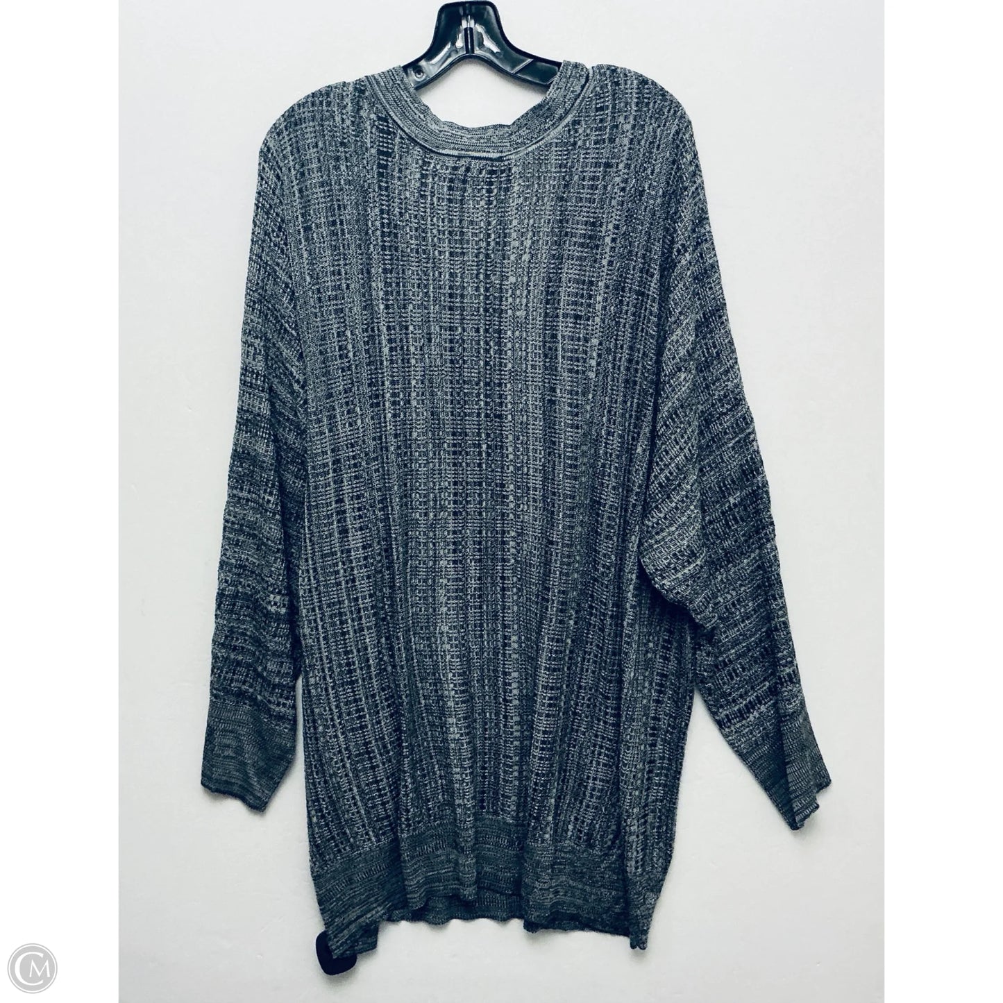Top Long Sleeve By Lane Bryant In Grey, Size: 3x