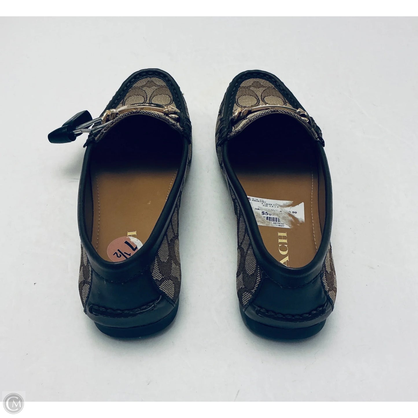 Shoes Designer By Coach In Brown, Size: 7.5