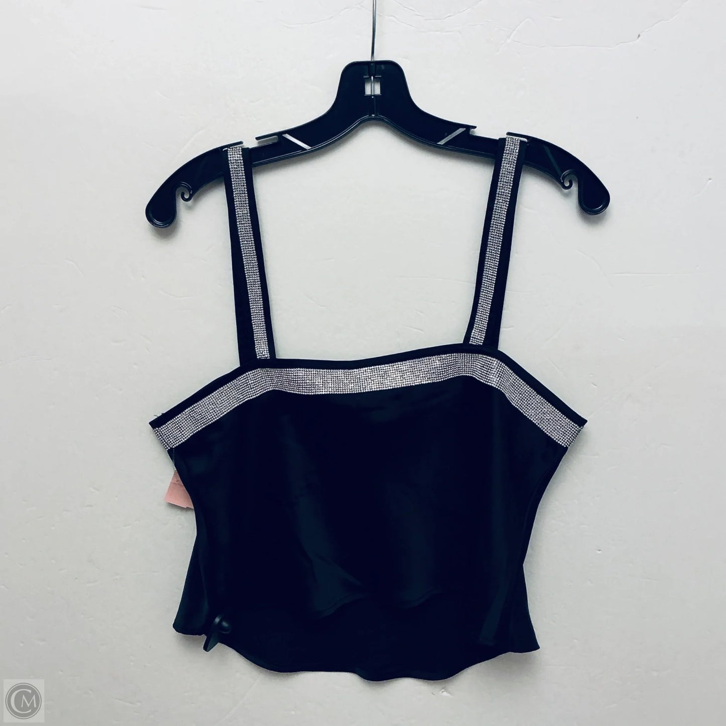 Top Sleeveless By Forever 21 In Black, Size: L