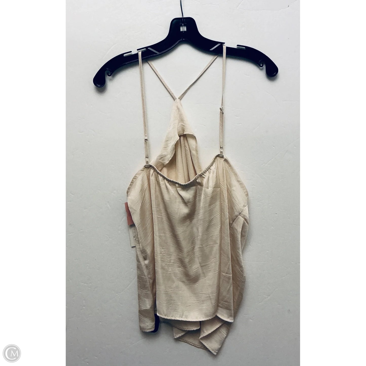 Top Sleeveless By A New Day In Cream, Size: Xl