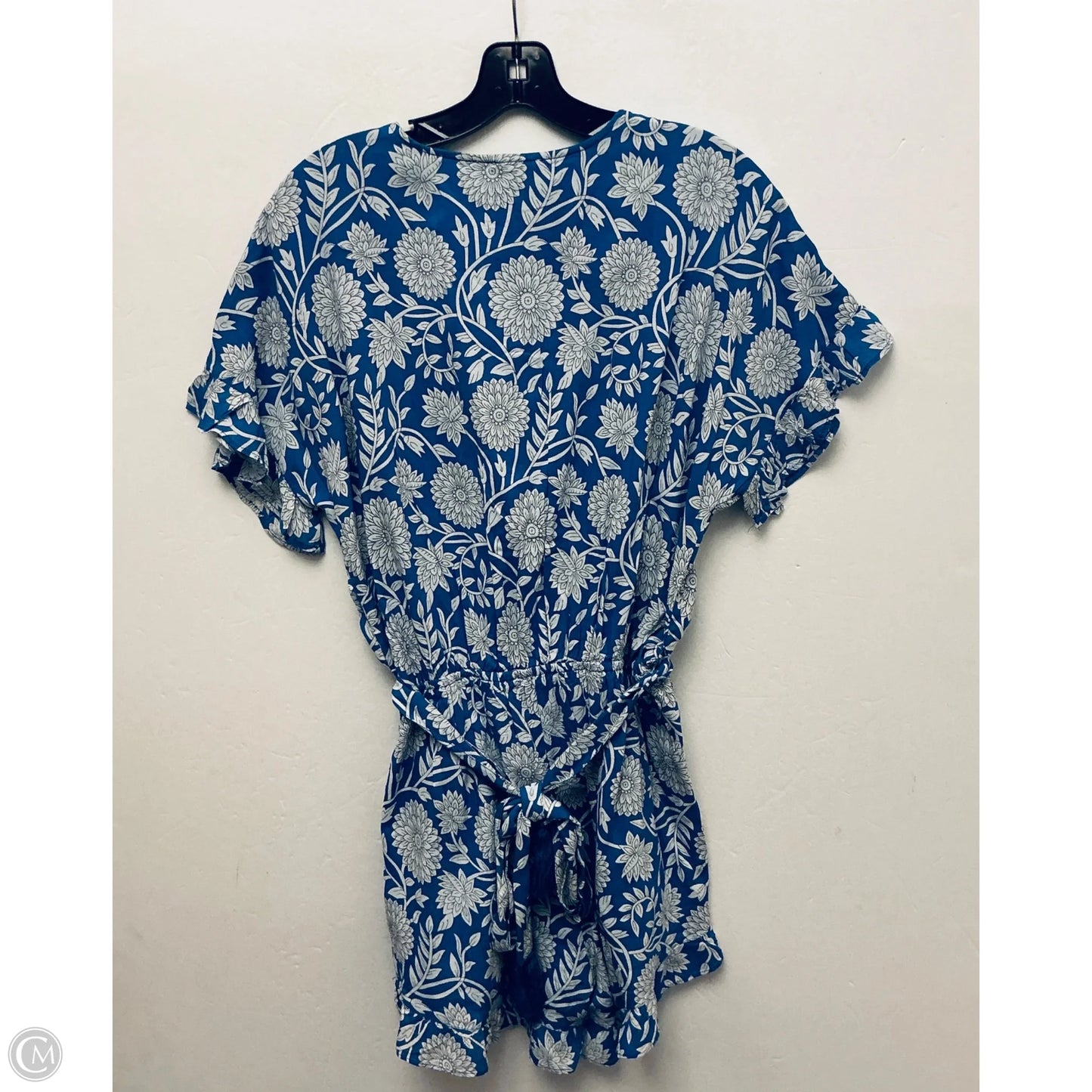 Romper By Elan In Blue, Size: L