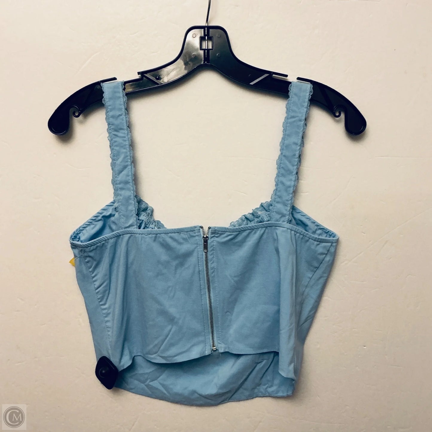 Top Sleeveless By Iris In Blue, Size: L