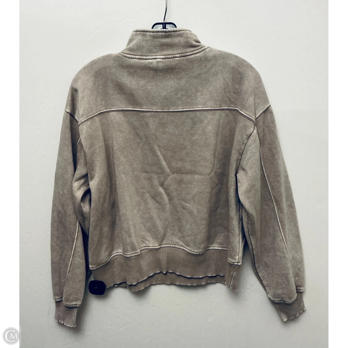Sweater By Zenana In Tan, Size: M