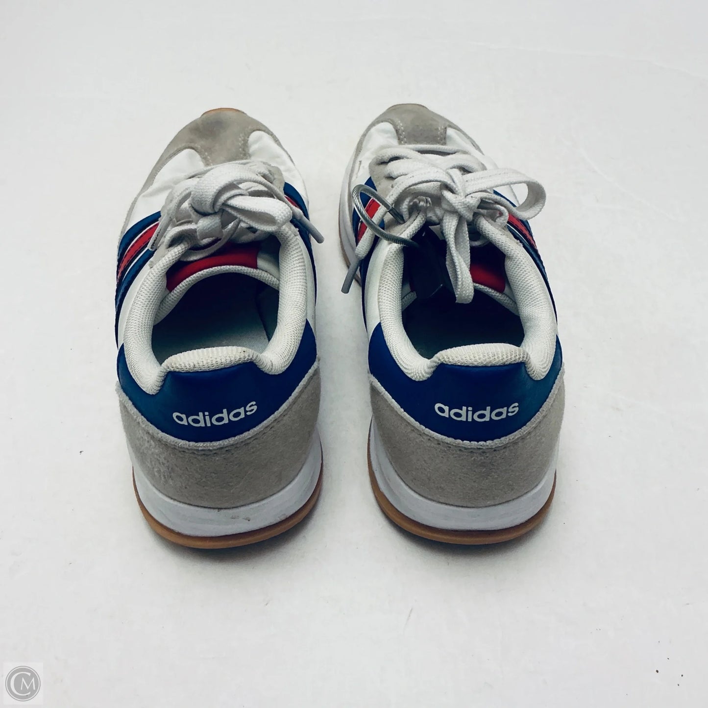 Shoes Sneakers By Adidas In Blue & Red & White, Size: 7