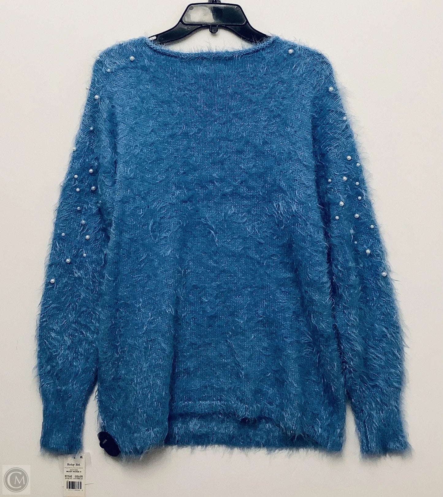 Top Long Sleeve By Ruby Rd In Blue, Size: M