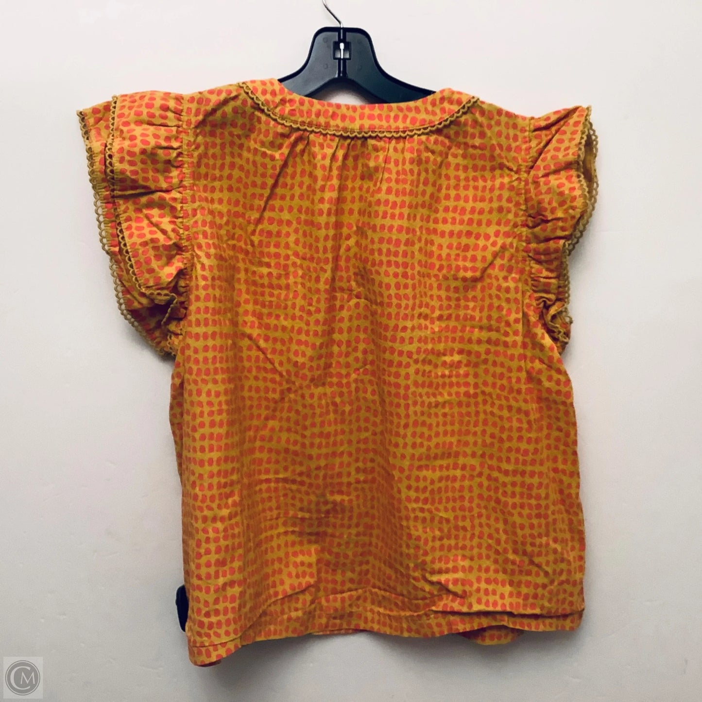 Top Sleeveless By Clothes Mentor In Orange, Size: L