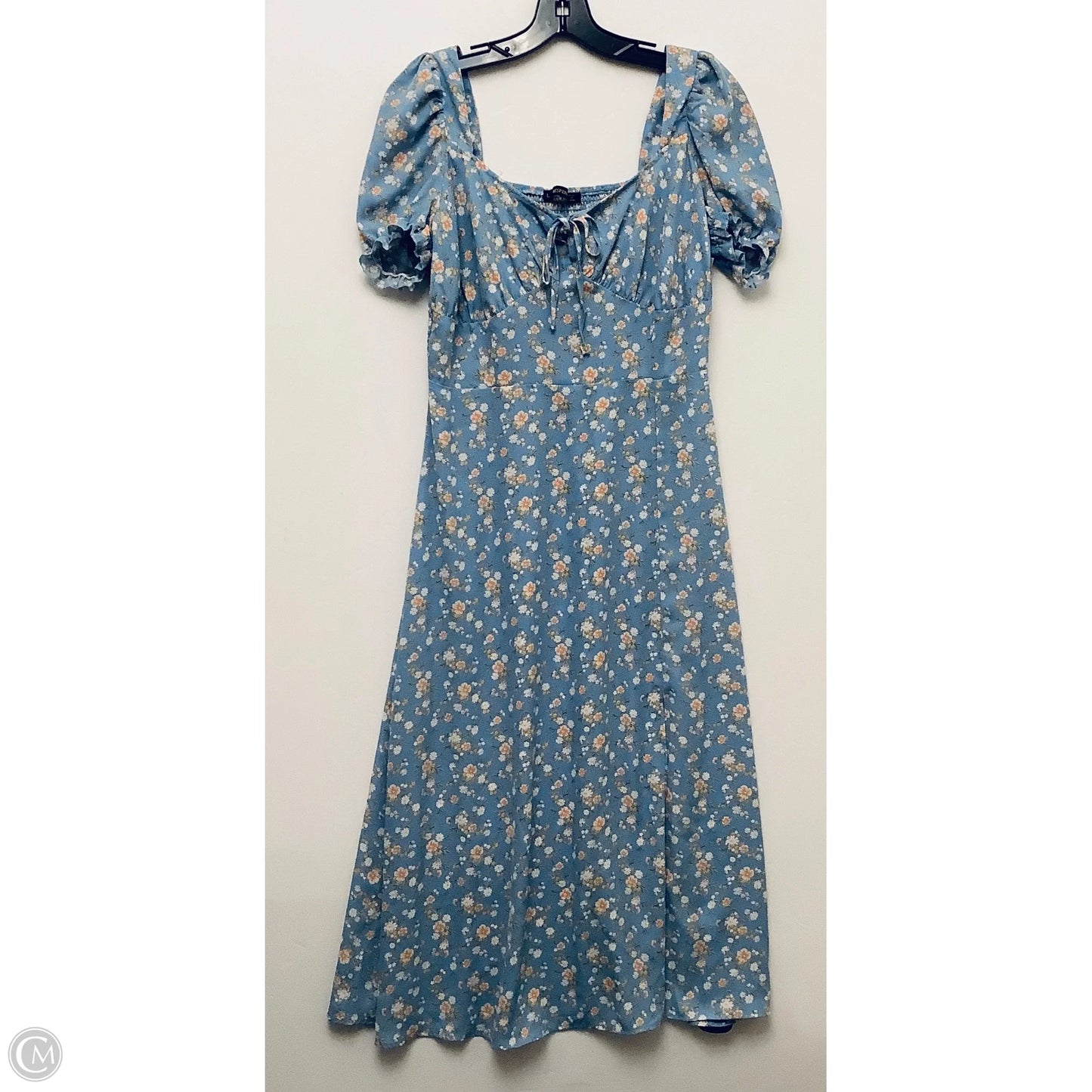 Dress Casual Maxi By Hespera In Blue, Size: L