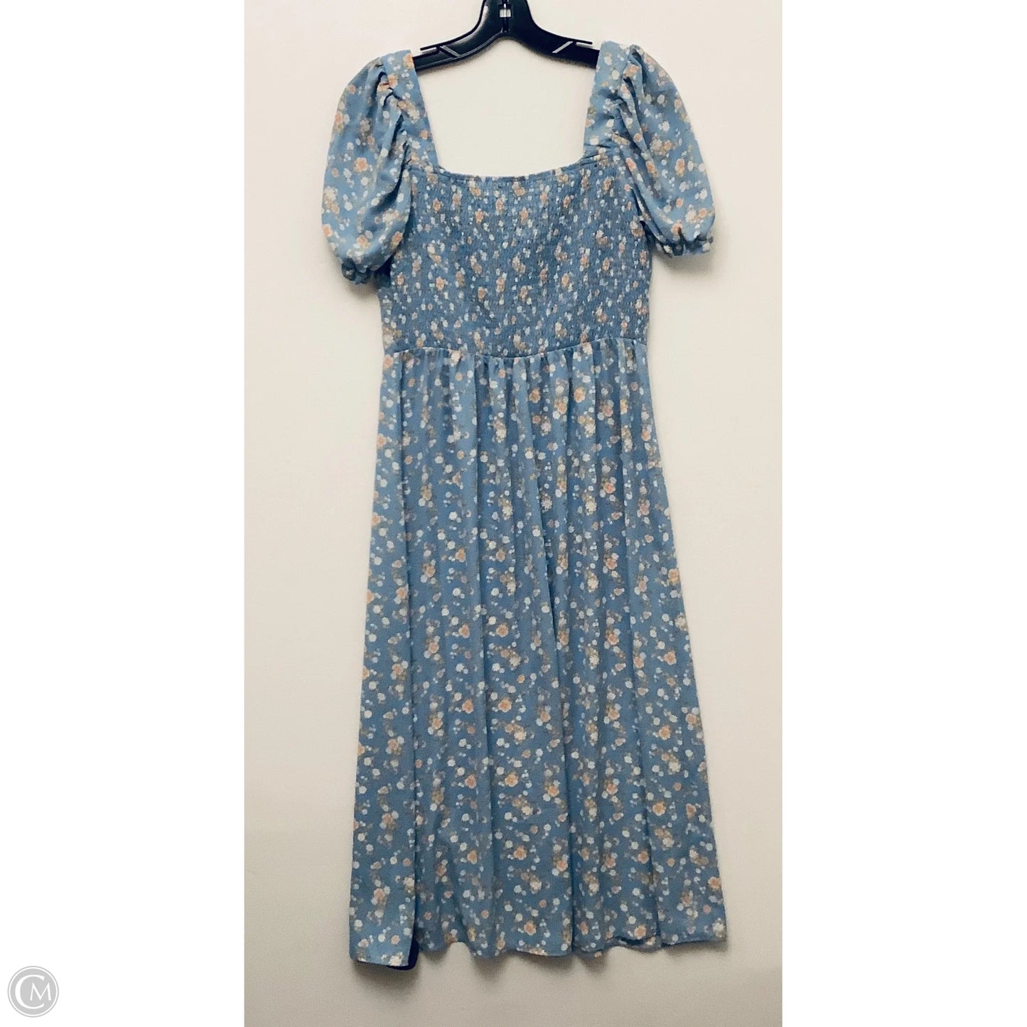 Dress Casual Maxi By Hespera In Blue, Size: L