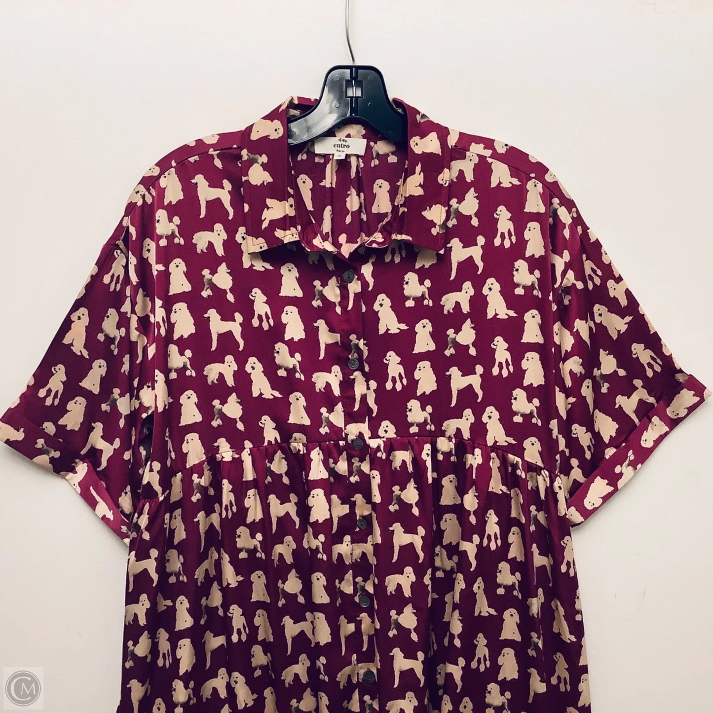Dress Casual Midi By Entro In Purple, Size: S