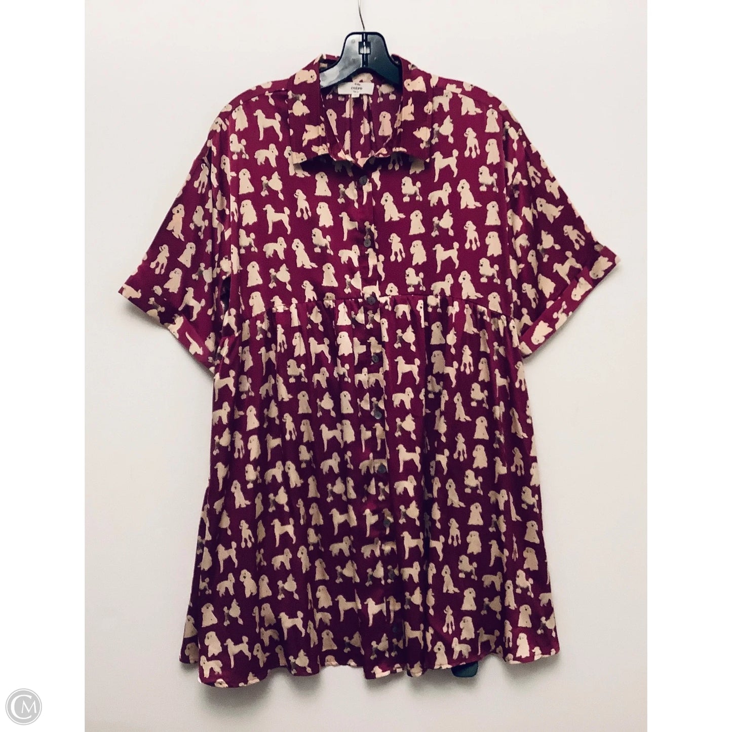 Dress Casual Midi By Entro In Purple, Size: S